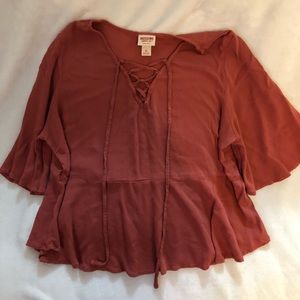 Mossimo Supply Co flows Bohemian top